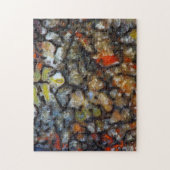 恐竜カラフルの骨 ジグソーパズル (縦)