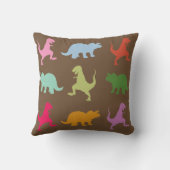 恐竜カラフル投げクッション クッション (裏面)