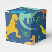 恐竜カラフル模様 フェイバーボックス (正面サイド)