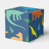 恐竜カラフル模様 フェイバーボックス (裏面サイド)
