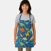 恐竜カラフル類 エプロン (インサイチュ)