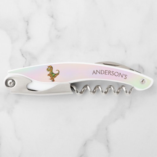 恐竜カラフル類 ソムリエナイフ (正面)