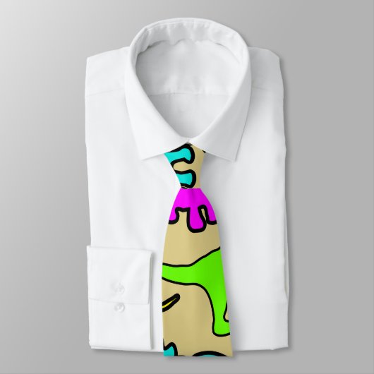 恐竜カラフル類 ネクタイ (タイ)