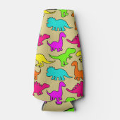 恐竜カラフル類 ボトルクーラー (正面)