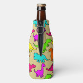 恐竜カラフル類 ボトルクーラー (ボトル裏面)