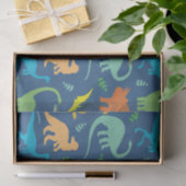 恐竜カラフル類 薄葉紙 (ギフト)