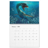 恐竜カレンダー2021年デイビッド·ペンフォウンド カレンダー (2月 2026)