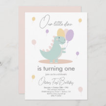 恐竜ガールピンクブルーリラバースデーパーティー