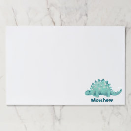 恐竜キッズステゴサウルス ペーパーパッド