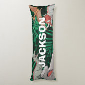 恐竜キッズディノトレックスプリヒストリックボーイカスタム ボディピロー (裏面 (縦))