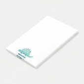 恐竜キッズネーム ポストイット (アングル)