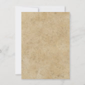 恐竜キャンプアウトパーティーサンキューカード 招待状 (裏面)