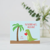 恐竜クラスバレンタイン – Tレックス シーズンポストカード (スタンド正面)