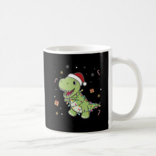 恐竜クリスマススノーウィンターTレックスディーノコーヒーM コーヒーマグカップ