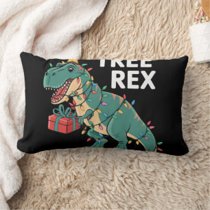 恐竜クリスマスツリーレックスパジャマクリスマスライト ランバークッション
