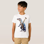 恐竜クールユニセックスの子供のTシャツ Tシャツ (正面フル)
