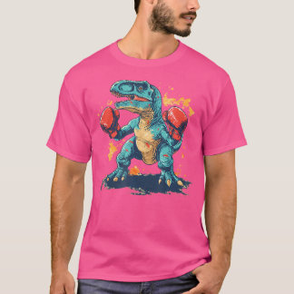 恐竜クール付ボクシング手袋 Tシャツ