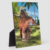 恐竜ケトロサウルス フォトプラーク (側面)
