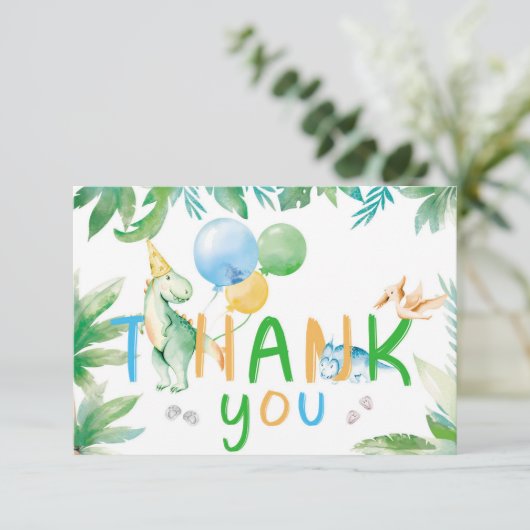 恐竜サンキューカード (スタンド正面)