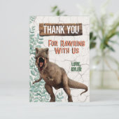 恐竜サンキューカード サンキューカード (スタンド正面)