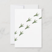 恐竜サンキューカード サンキューカード (裏面)