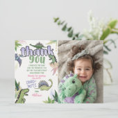 恐竜サンキューカード 招待状 (スタンド正面)