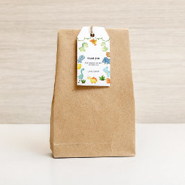 恐竜サンキューギフトラベル ギフトタグ