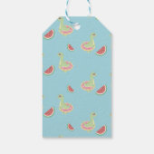 恐竜サンキューバイジャングルテーマ ギフトタグ (裏面)