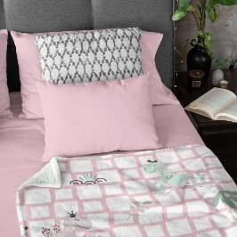 恐竜シンプルスカンジナビアデザイン フリースブランケット