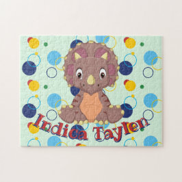 恐竜ジグソーパズルキッズネーム学ズゲーム ジグソーパズル