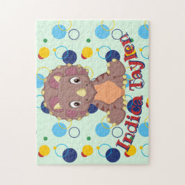 恐竜ジグソーパズルキッズネーム学ズゲーム ジグソーパズル