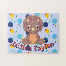 恐竜ジグソーパズルキッズネーム学ズゲーム ジグソーパズル