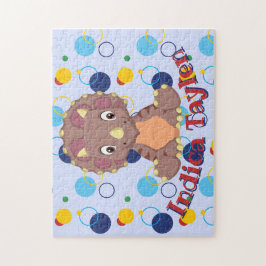 恐竜ジグソーパズルキッズネーム学ズゲーム ジグソーパズル