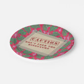 恐竜ジュラシックボーイズ誕生日 ペーパープレート (アングル)