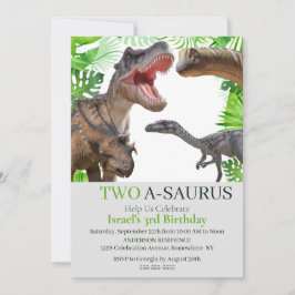 恐竜ジュラシック世界白化時代 招待状