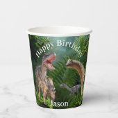 恐竜ジュラシック世界 紙コップ (裏面)