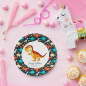 恐竜ジュラシックTレックスパーティー ペーパープレート (パーティー)