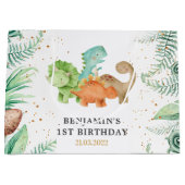 恐竜ジュラ紀の誕生パーティー ラージペーパーバッグ (正面)