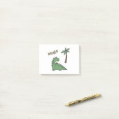 恐竜スケッチ ポストイット (デスク上)