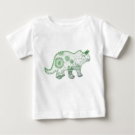 恐竜スケッチTシャツ ベビーTシャツ