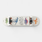 恐竜スケートボード |先史時代の爬虫類 |轟音 スケートボード (横)