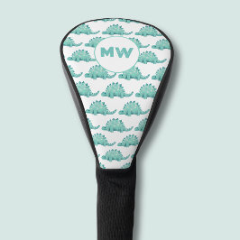 恐竜ステゴサウルスイニシャル ゴルフヘッドカバー