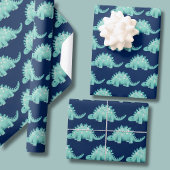 恐竜ステゴサウルス子供の誕生日 ラッピングペーパー