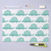 恐竜ステゴサウルス子供の誕生日 薄葉紙 (クラフト)