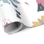 恐竜ステゴサウルス ラッピングペーパー (ロールコーナー)