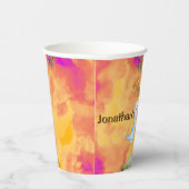 恐竜ストンプチョンプラー4歳の誕生日パーティー 紙コップ (右)