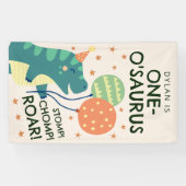 恐竜ストンプチョンプロア1歳の誕生日パーティー 横断幕 (横)