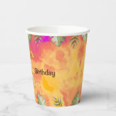 恐竜ストンプチョンプRawr 5th誕生日パーティー 紙コップ (左)