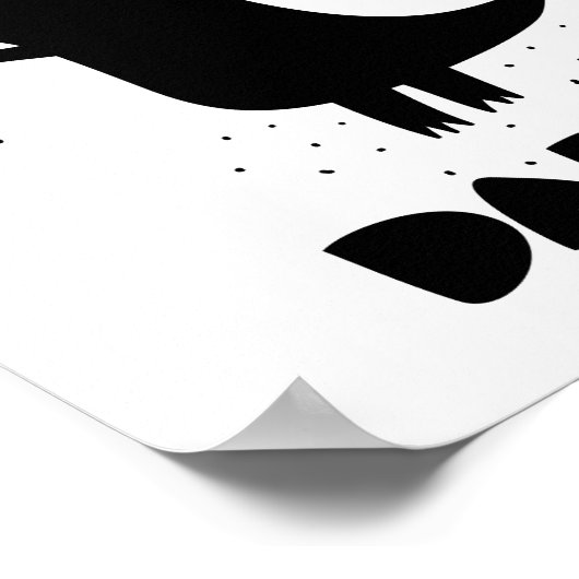 恐竜ダンス ポスター (角)