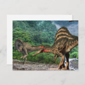 恐竜チラノサウルス ポストカード (正面/裏面)